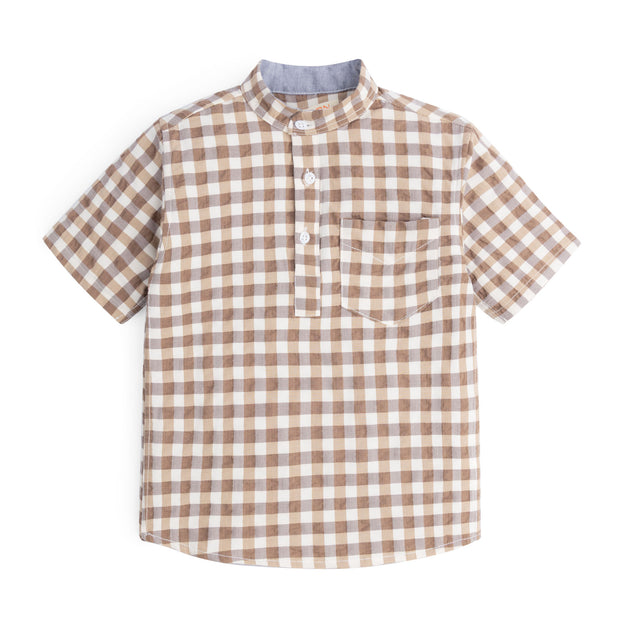 Checkered Short Sleeve Shirt