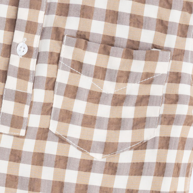 Checkered Short Sleeve Shirt