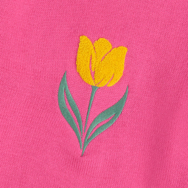 Floral Embroidered Sweater