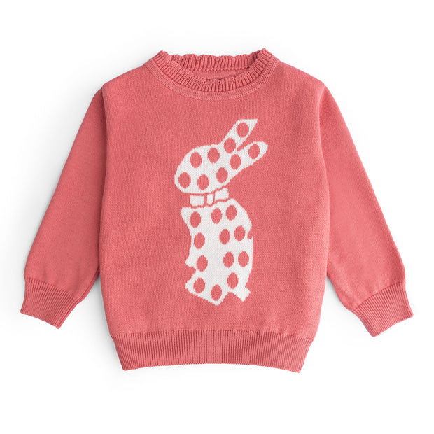 Knitted Jacquard Sweater