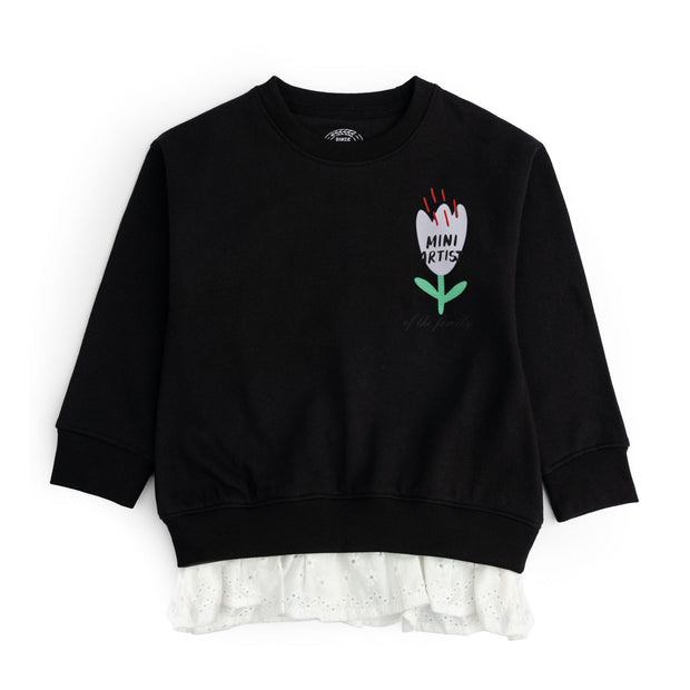 Girls Frock Sweatshirt