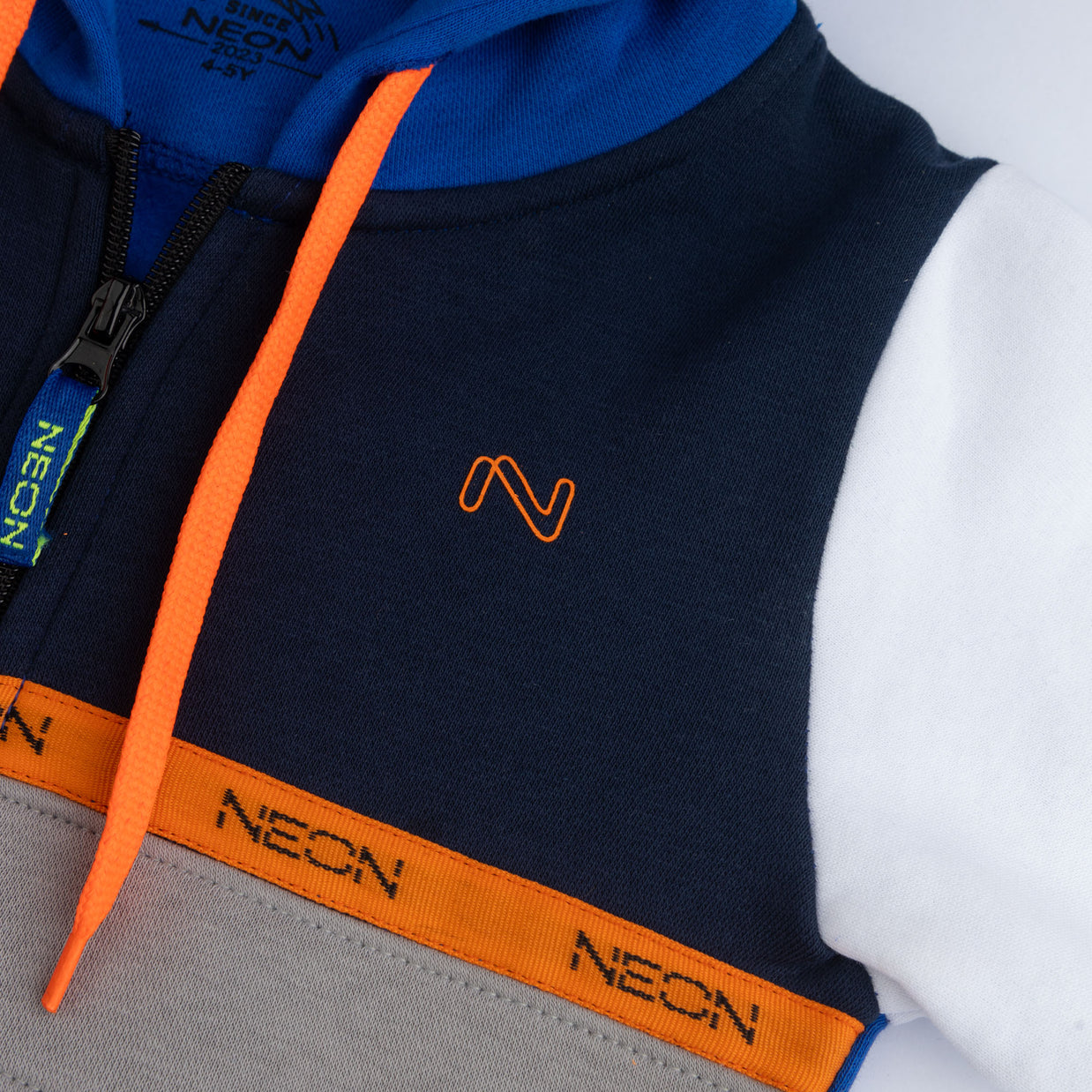 Boy's Hodded Zipper Co-Ord Suit