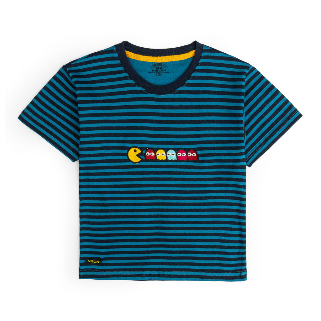 Boys Short Sleeve Stripes Tee