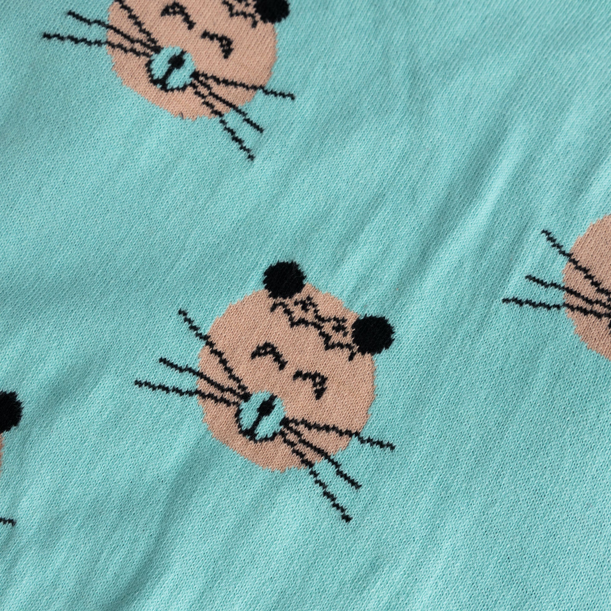 Girls Jacquard Knit Sweater