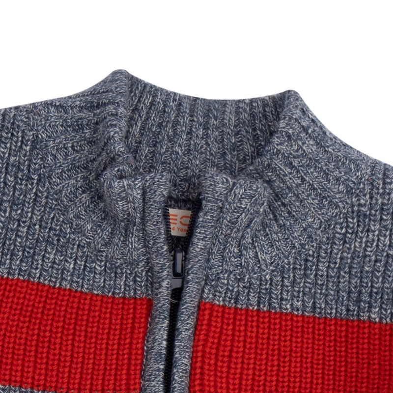 Mock Neck Zipper Sweater