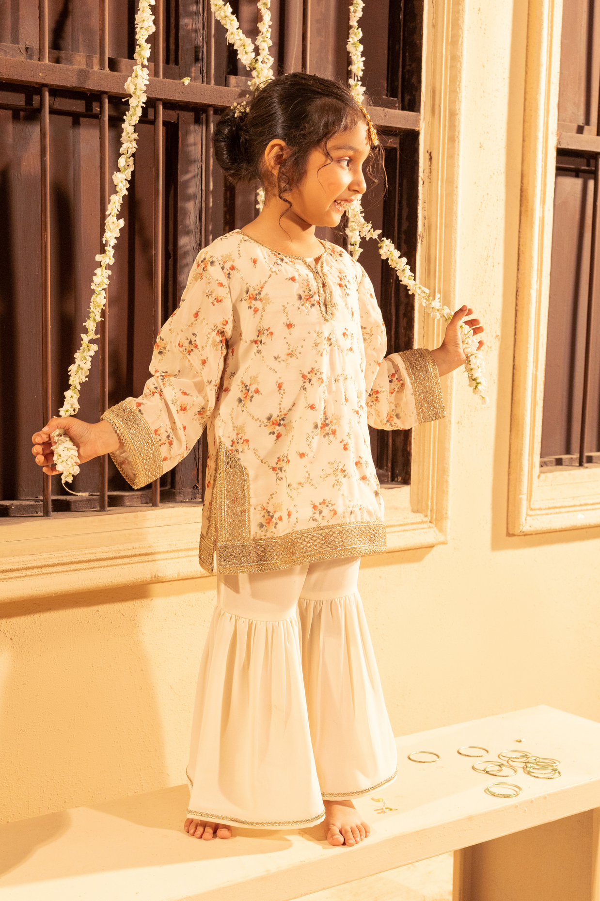 Embellished Kameez + Gharara