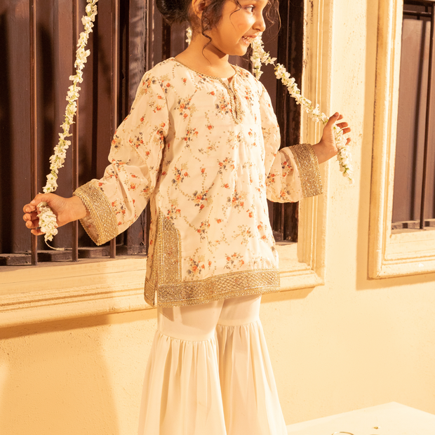 Embellished Kameez + Gharara