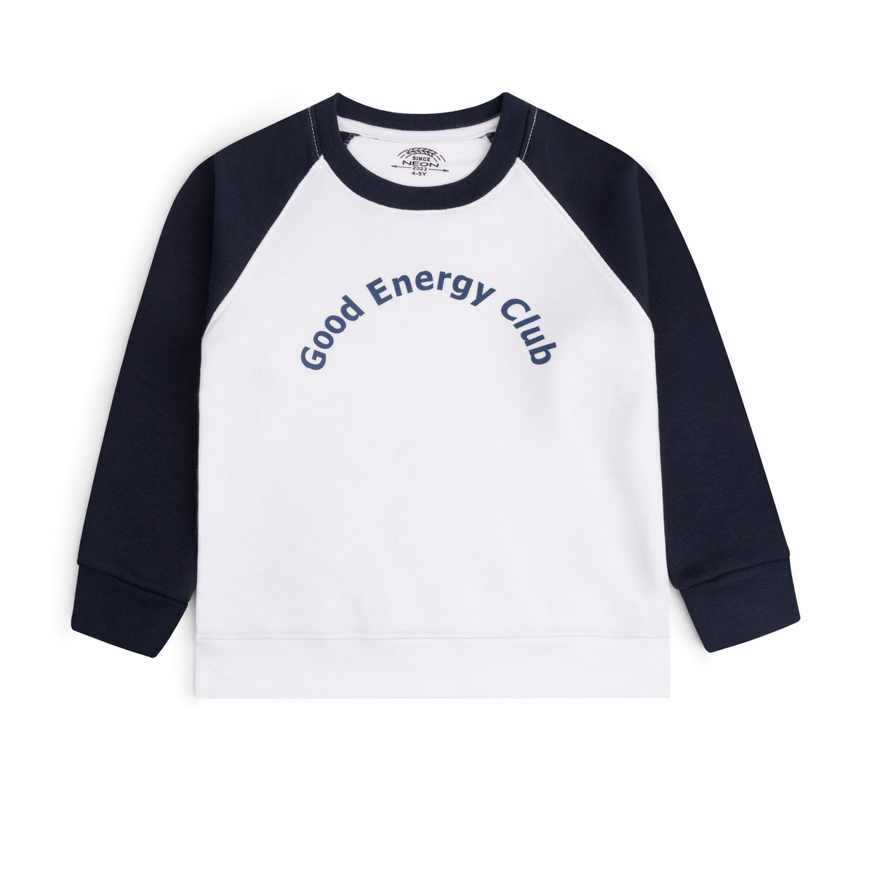 Contrast Reglan Sleeve Sweatshirt