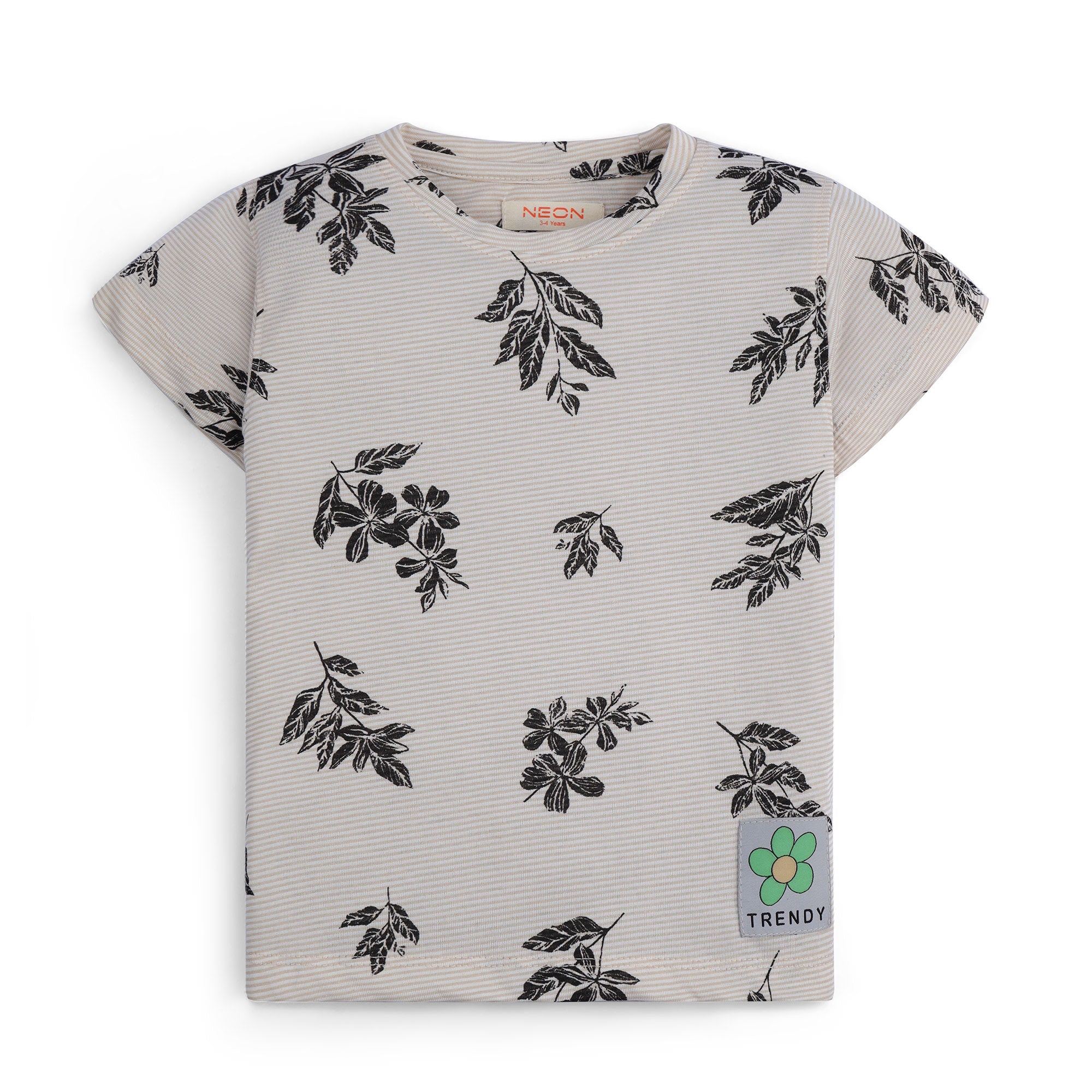 Trendy Floral rotary Tee