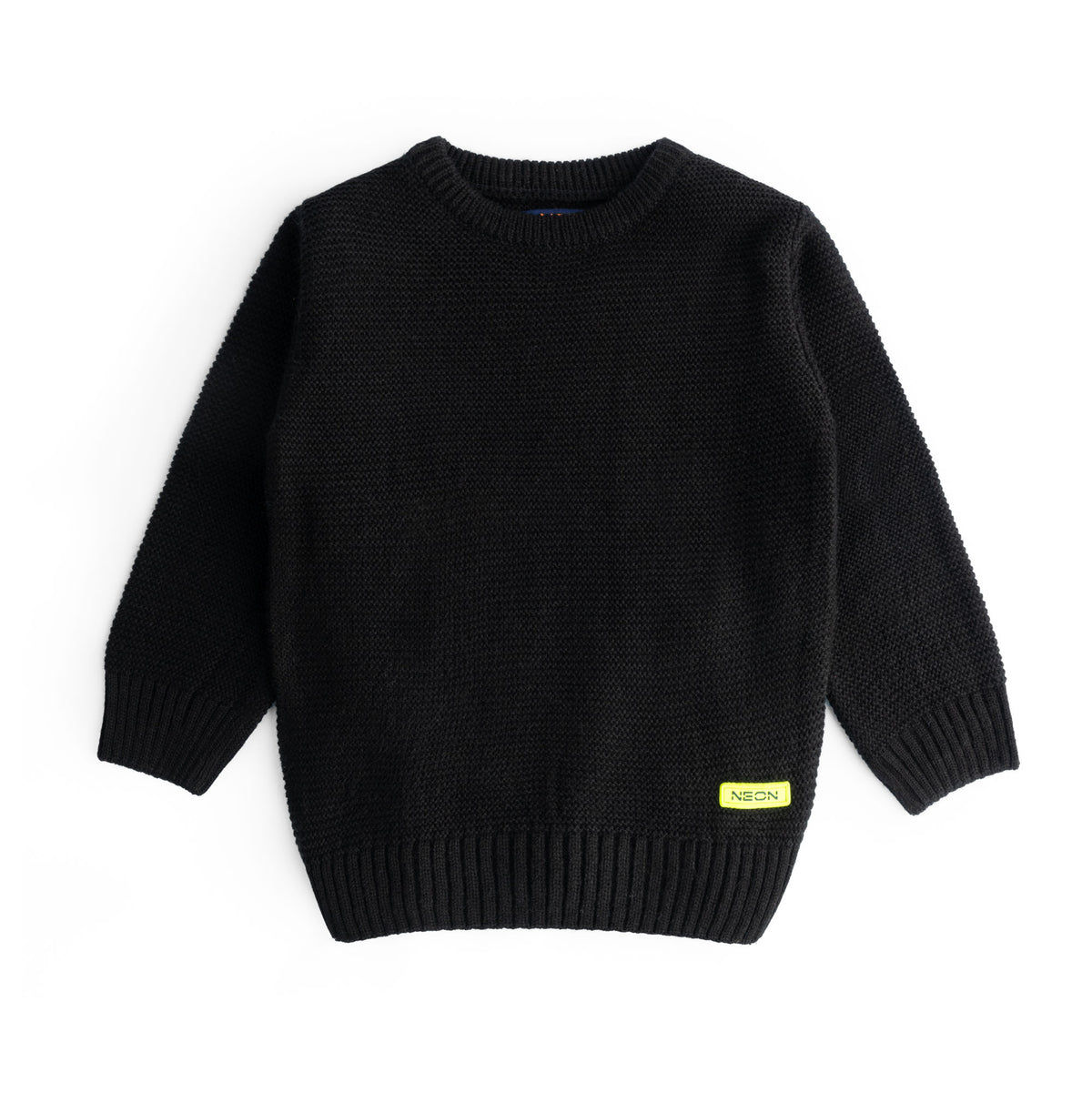 Black Logo Sweater