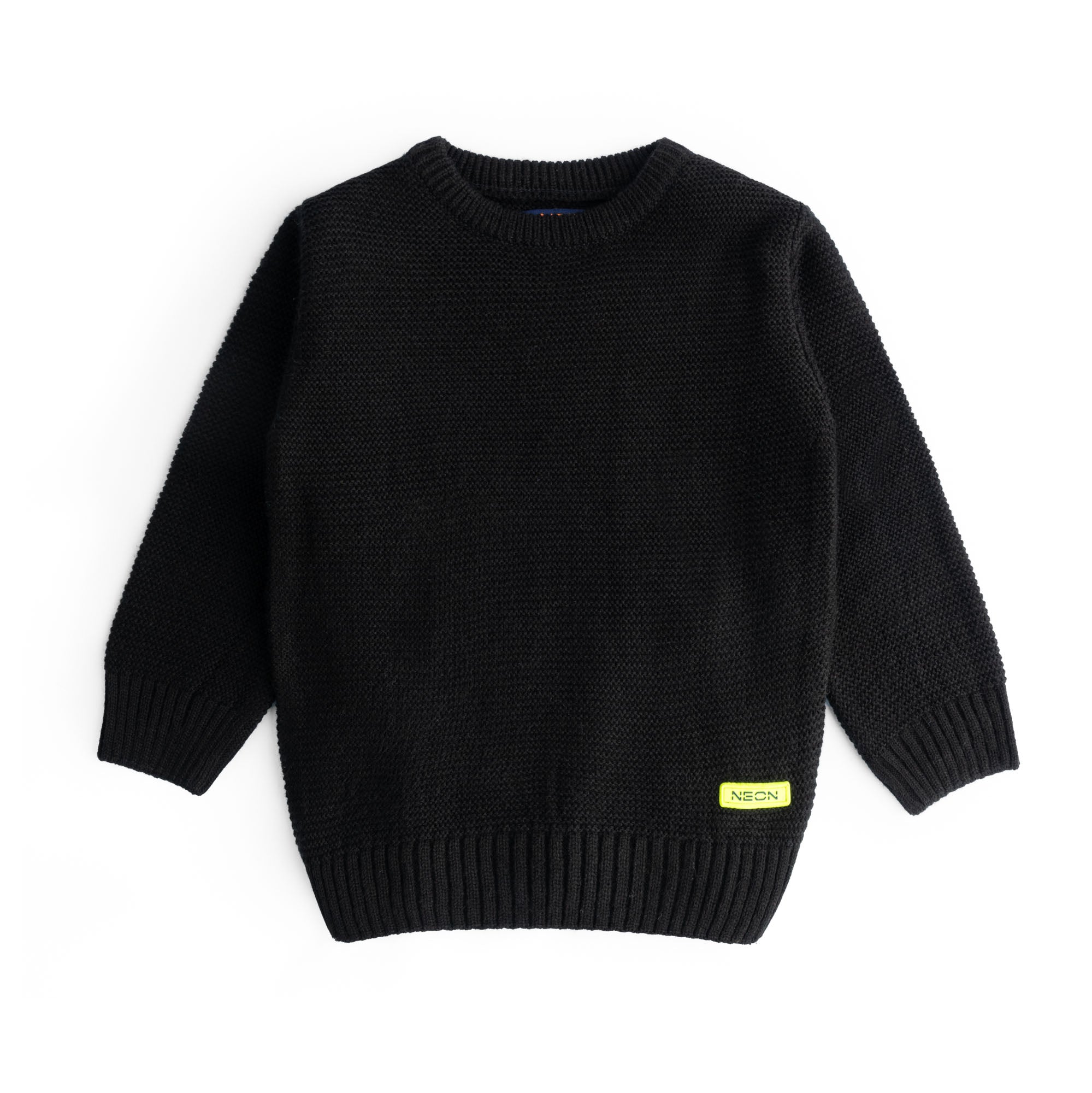 Black Logo Sweater