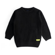 Black Logo Sweater