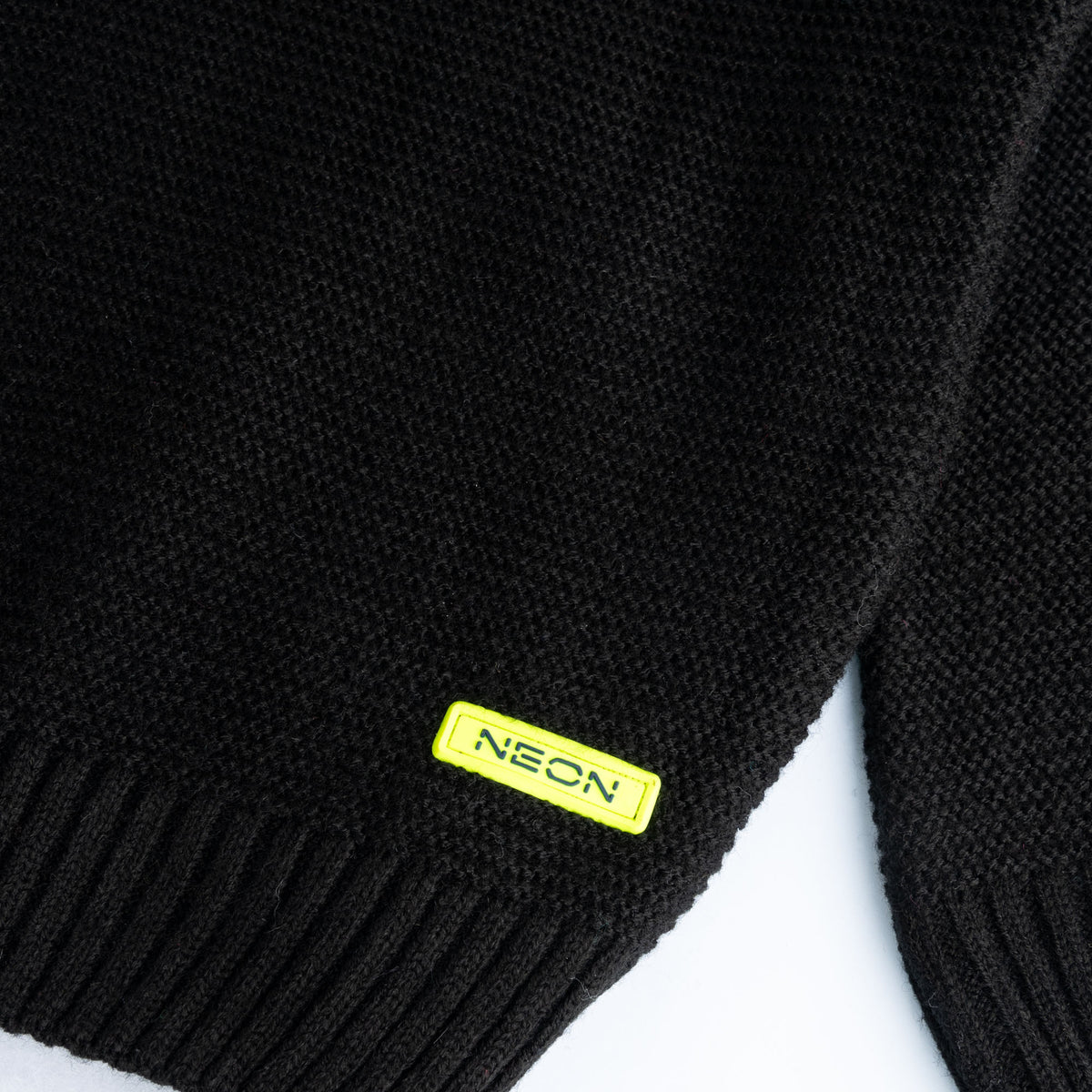 Black Logo Sweater