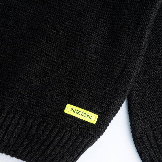 Black Logo Sweater
