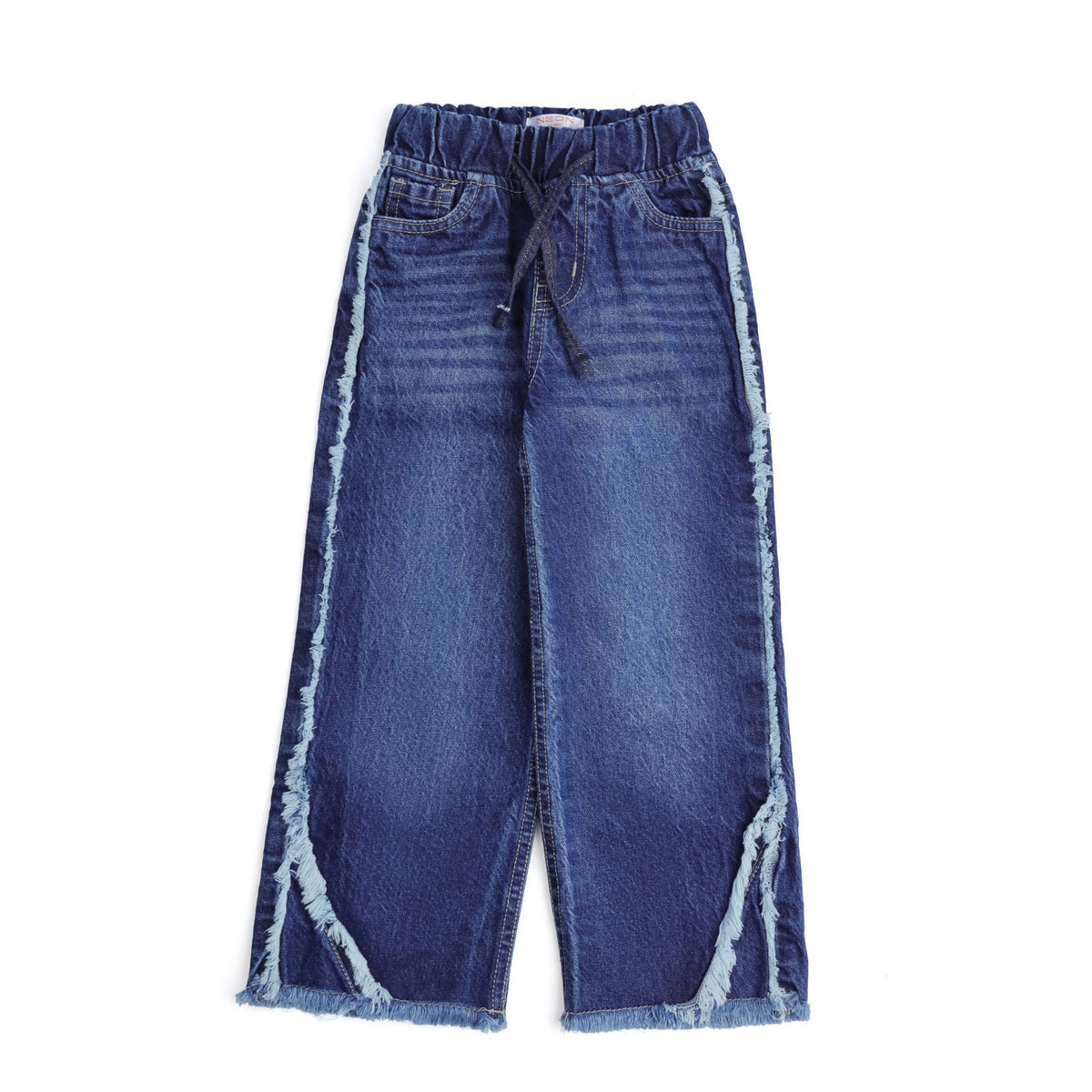 Rough Edges Straight Fit Denim