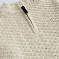 Boys Mock Neck Quarter Zipper