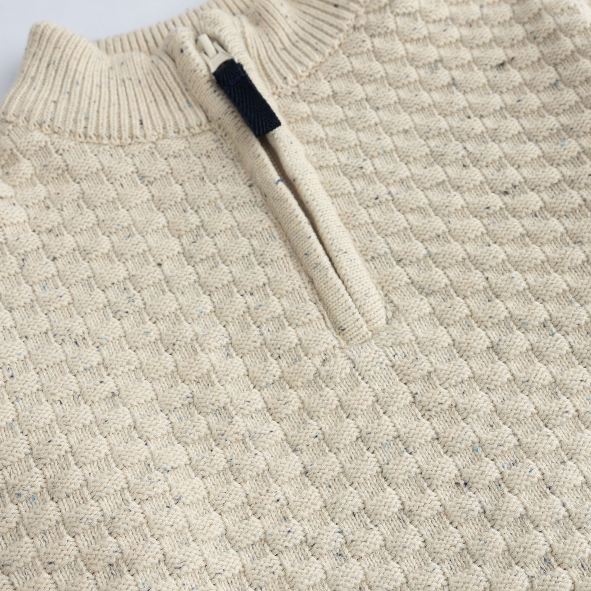 Boys Mock Neck Quarter Zipper