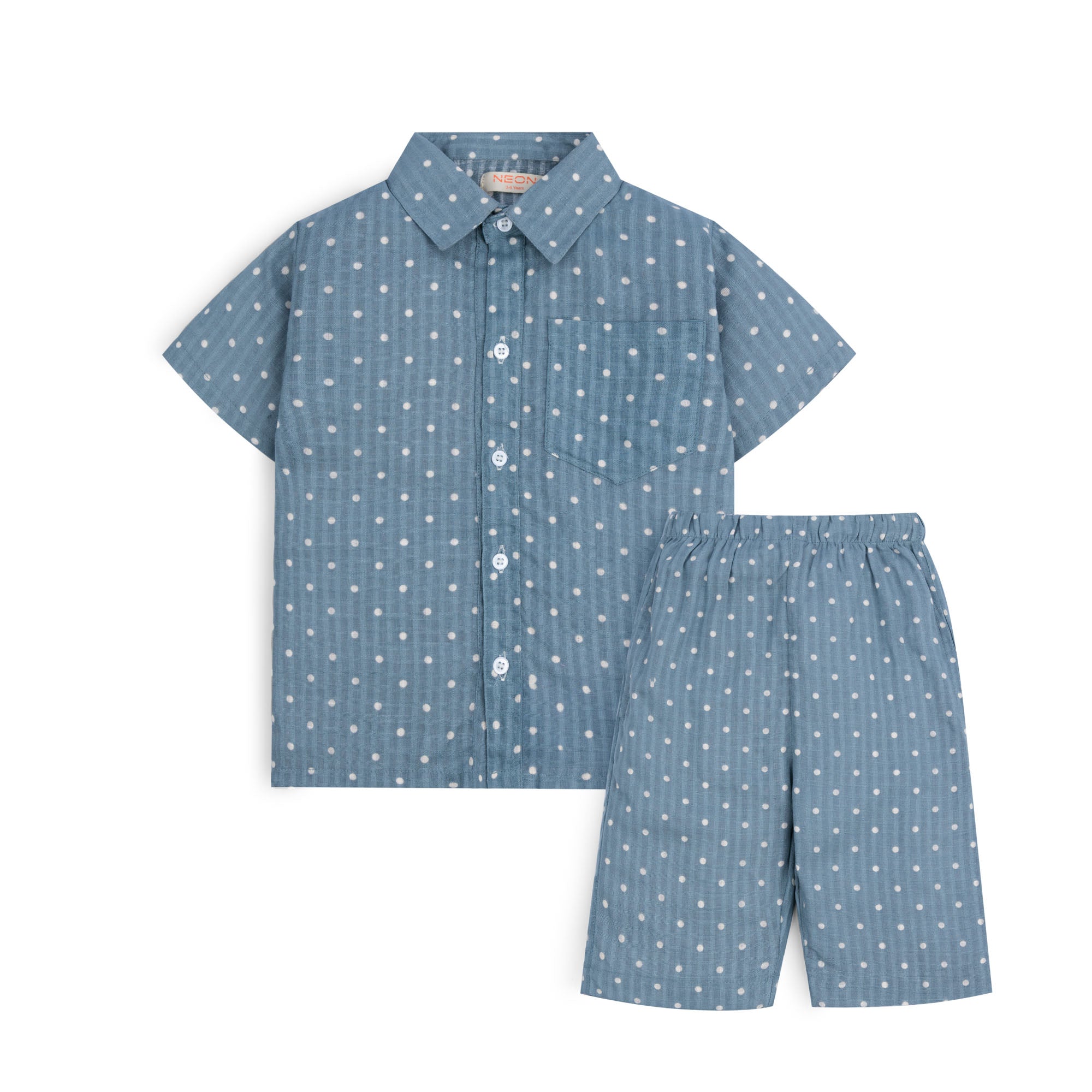 Polka Dot. Cotton Co-Ord Suit