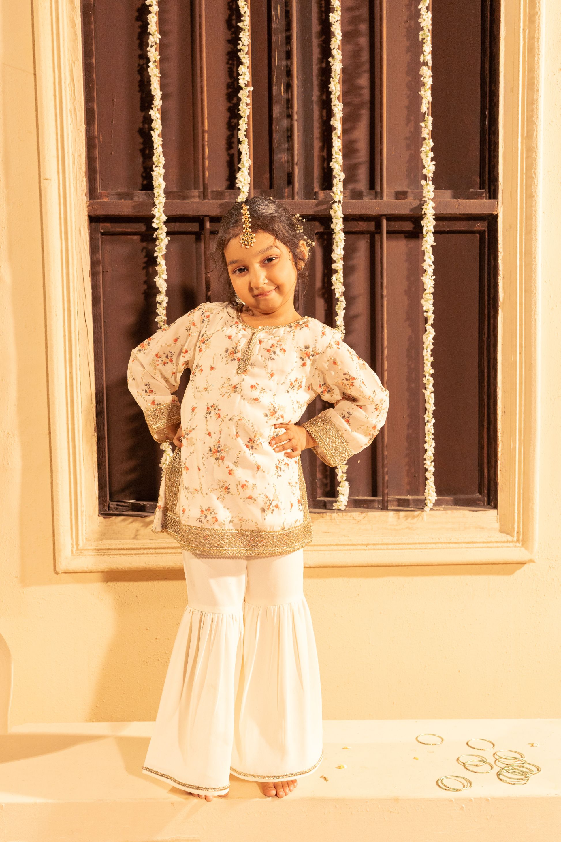 Embellished Kameez + Gharara