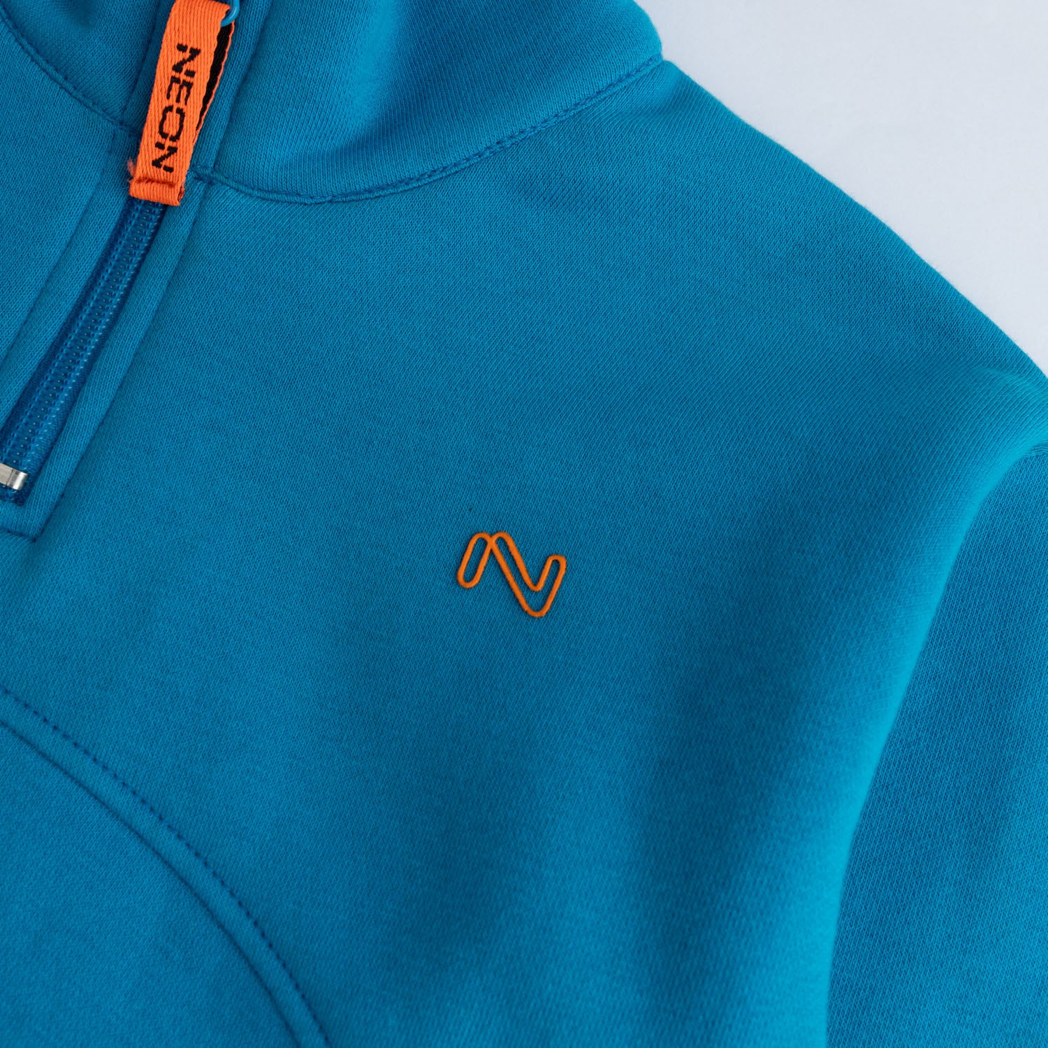 Boys Mock Neck Half Zipper