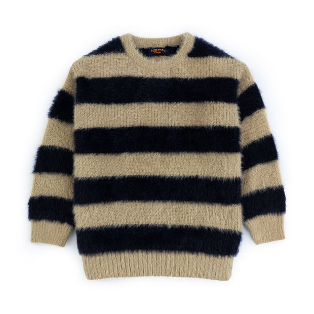 Girls Striper Sweater