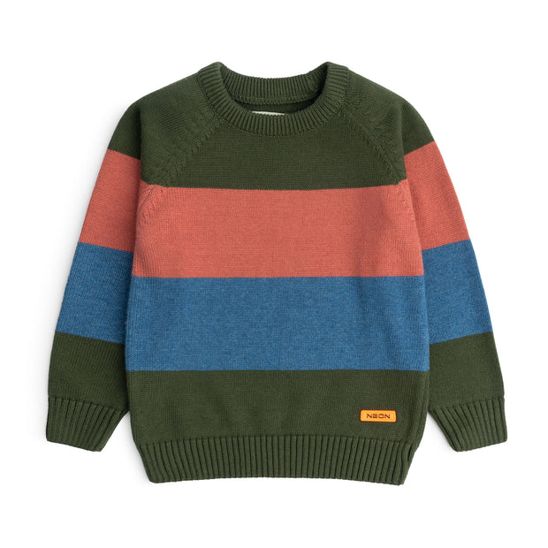 Striped Knitted Sweater