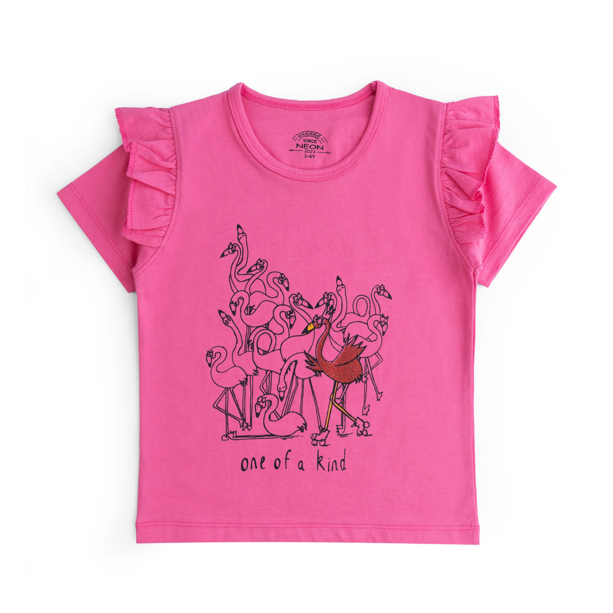 Girls shoulder Frill Tee