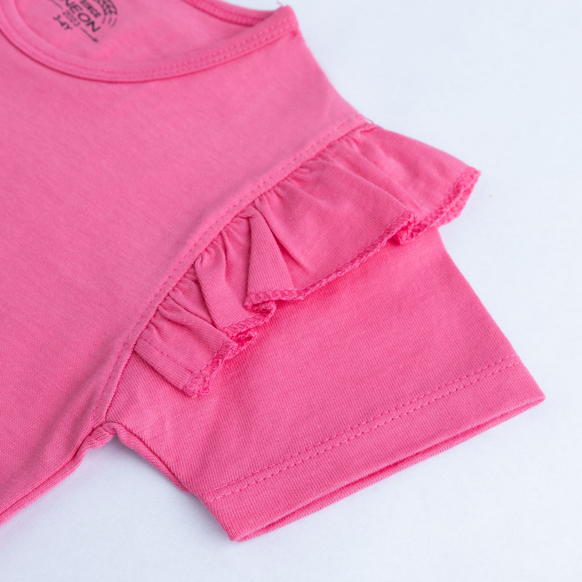Girls Frill Short Sleeve Tee
