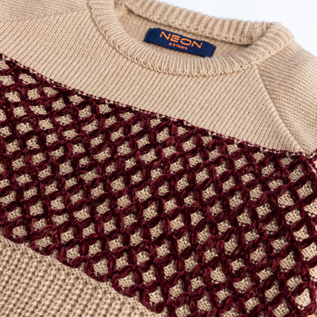 Girls Crew Neck Sweater