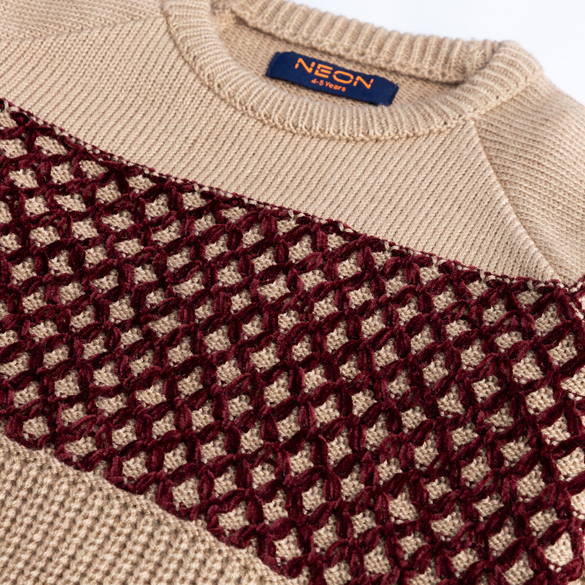Girls Crew Neck Sweater