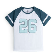 Boys Short Sleeve Reglan Tee