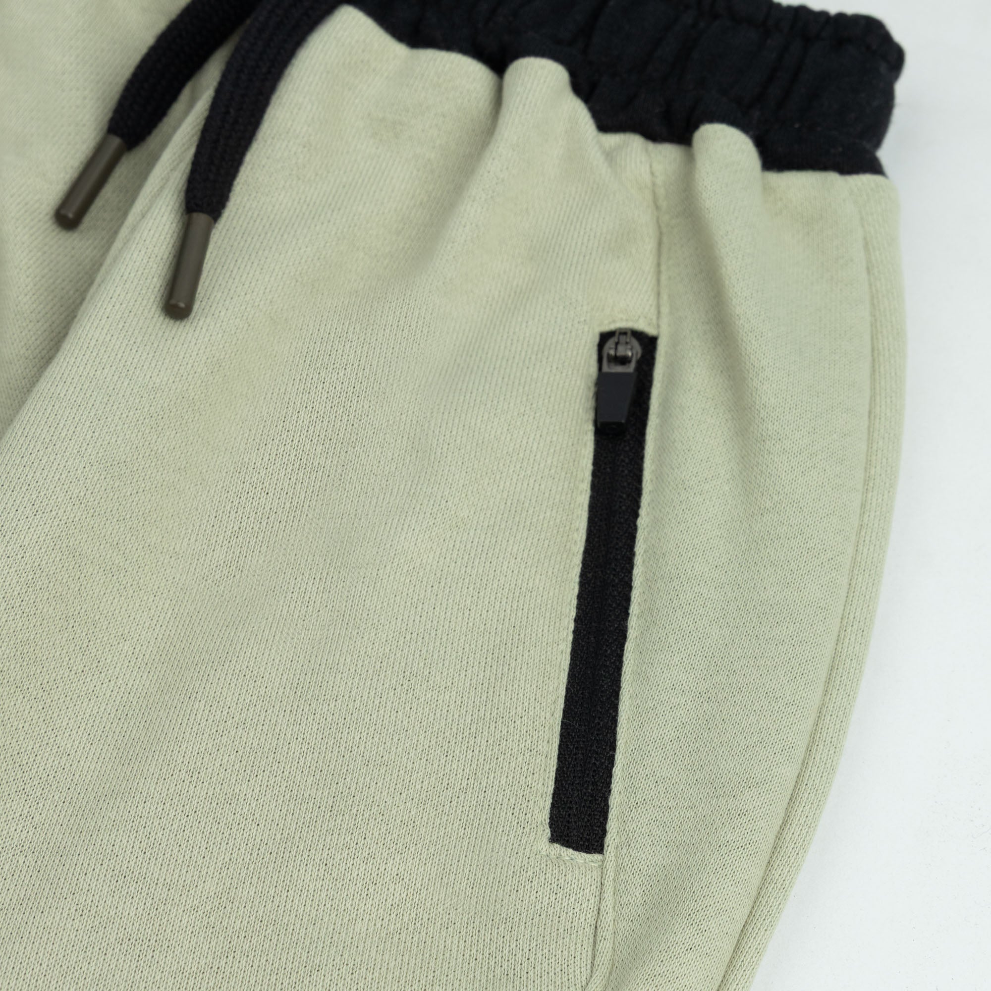 Sage Contrast Terry Joggers