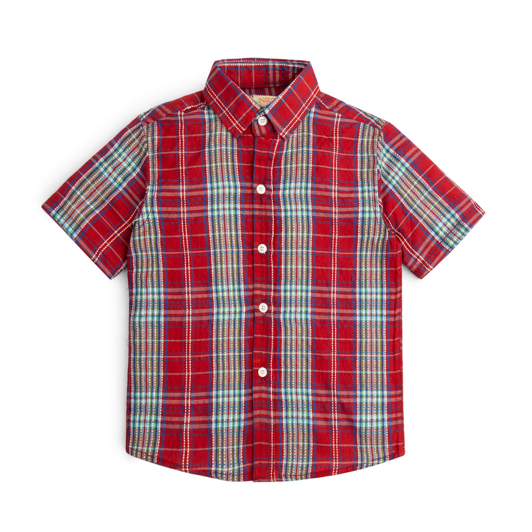 Checkered Short Sleeve Shirt
