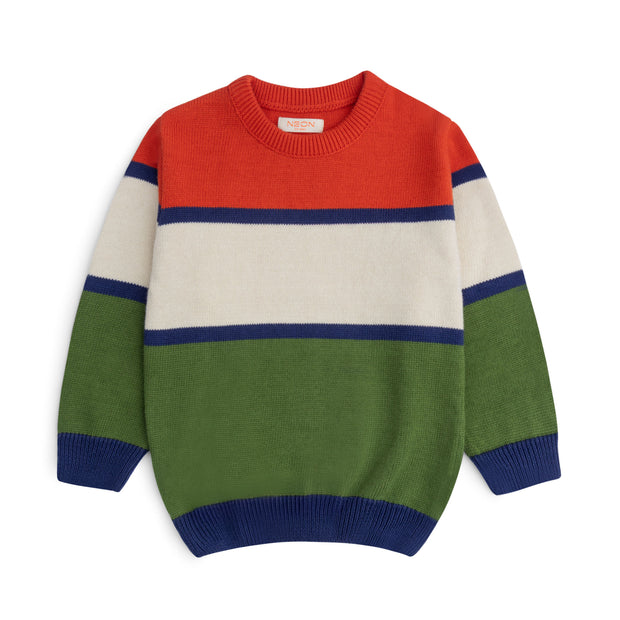 Color Block Sweater