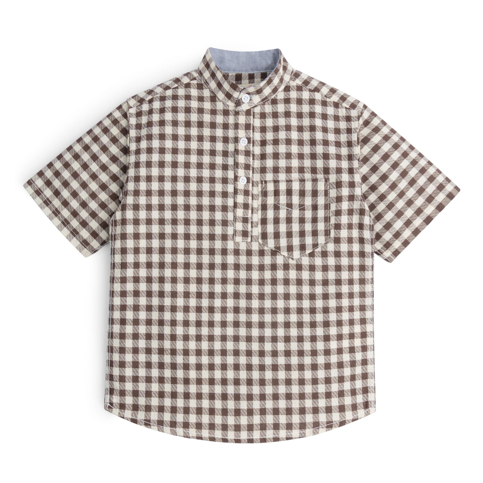 Checkered Short Sleeve Shirt