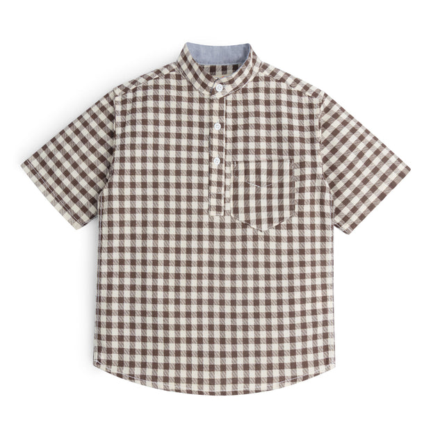 Checkered Short Sleeve Shirt