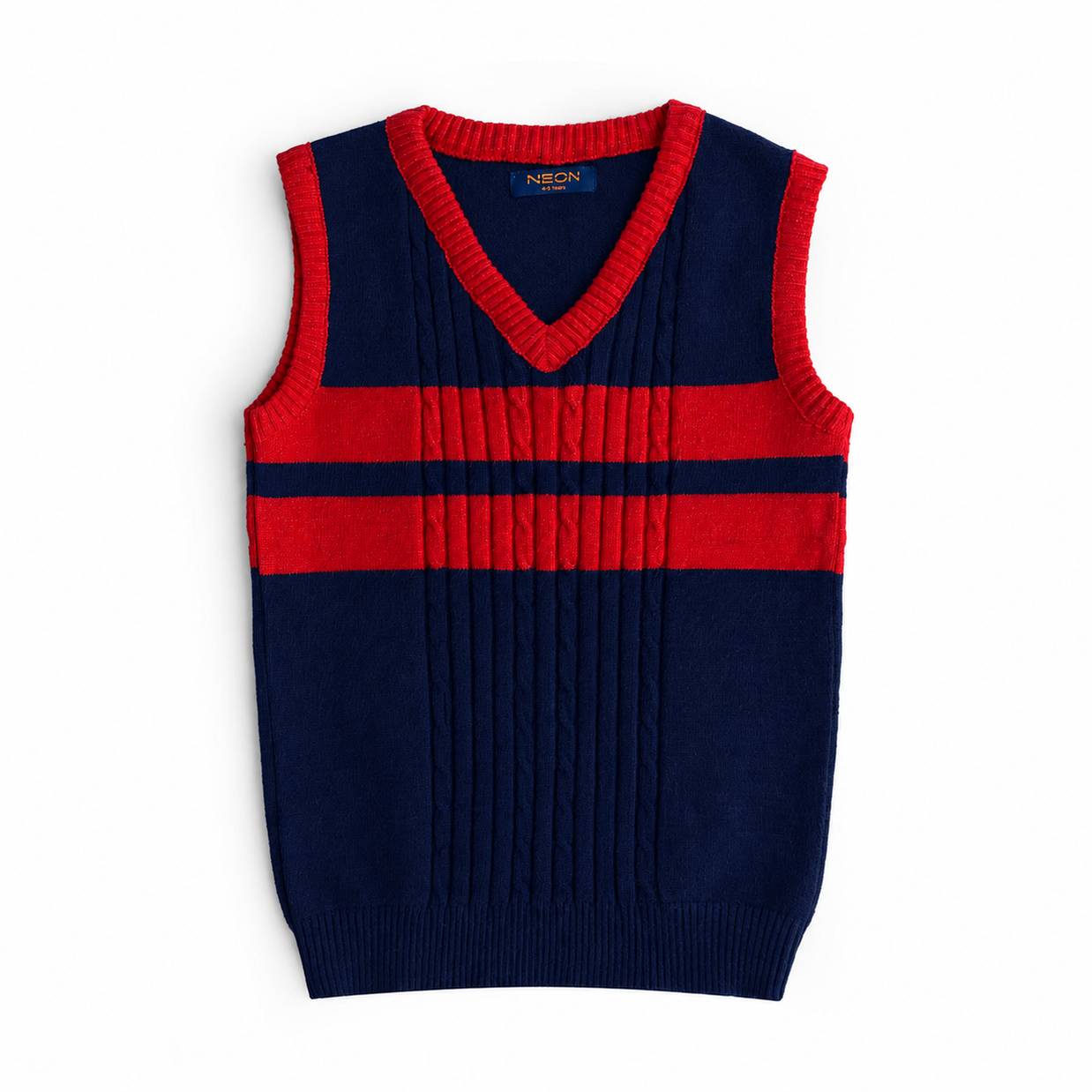Dark Navy Sleeveless Sweater
