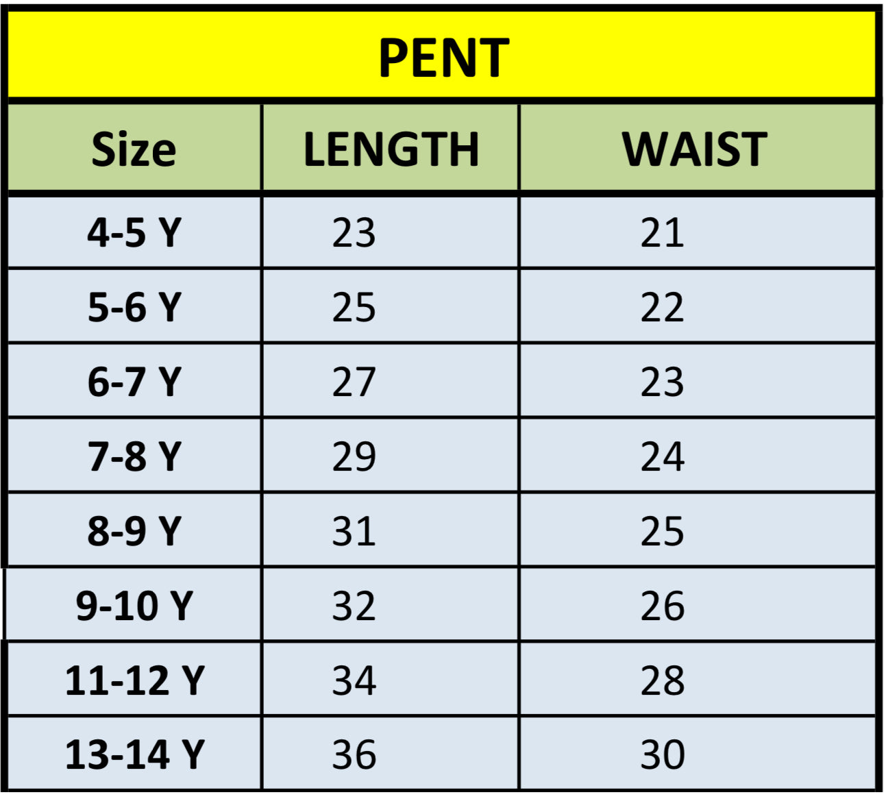 Unisex Pent