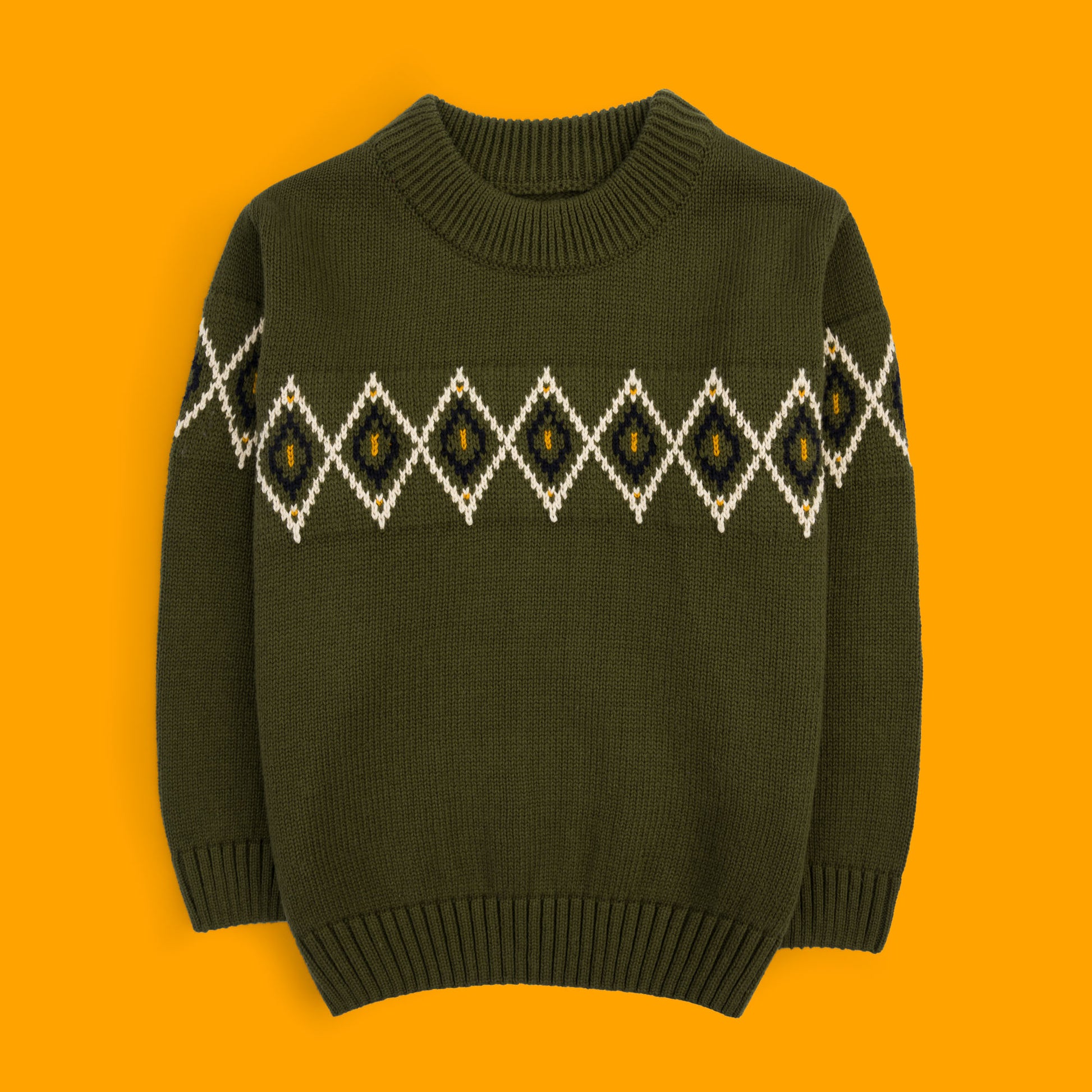 Unisex Jacquard Sweater (BSWT-10-W23)