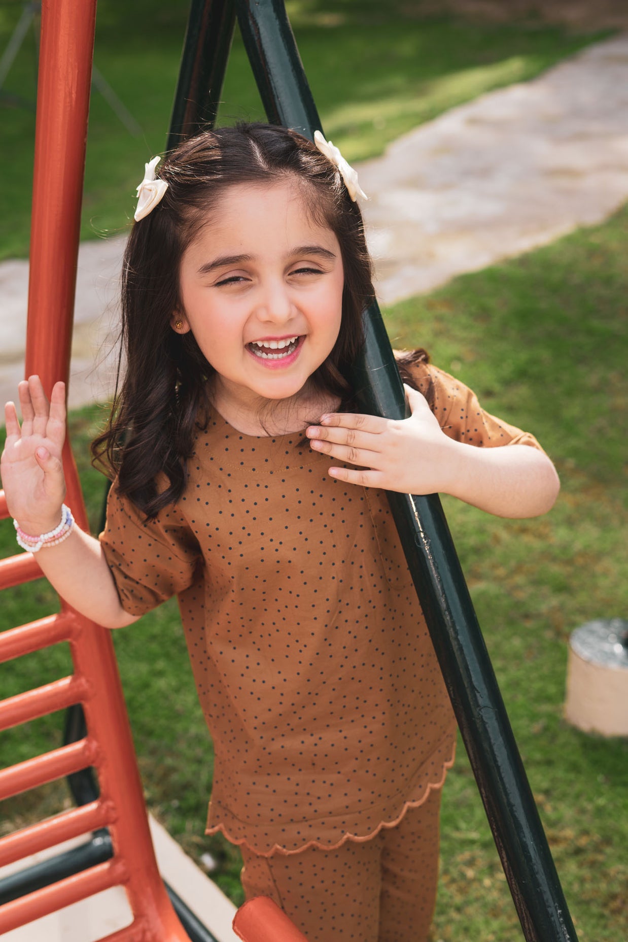 Polka Dot Co-Ord Set