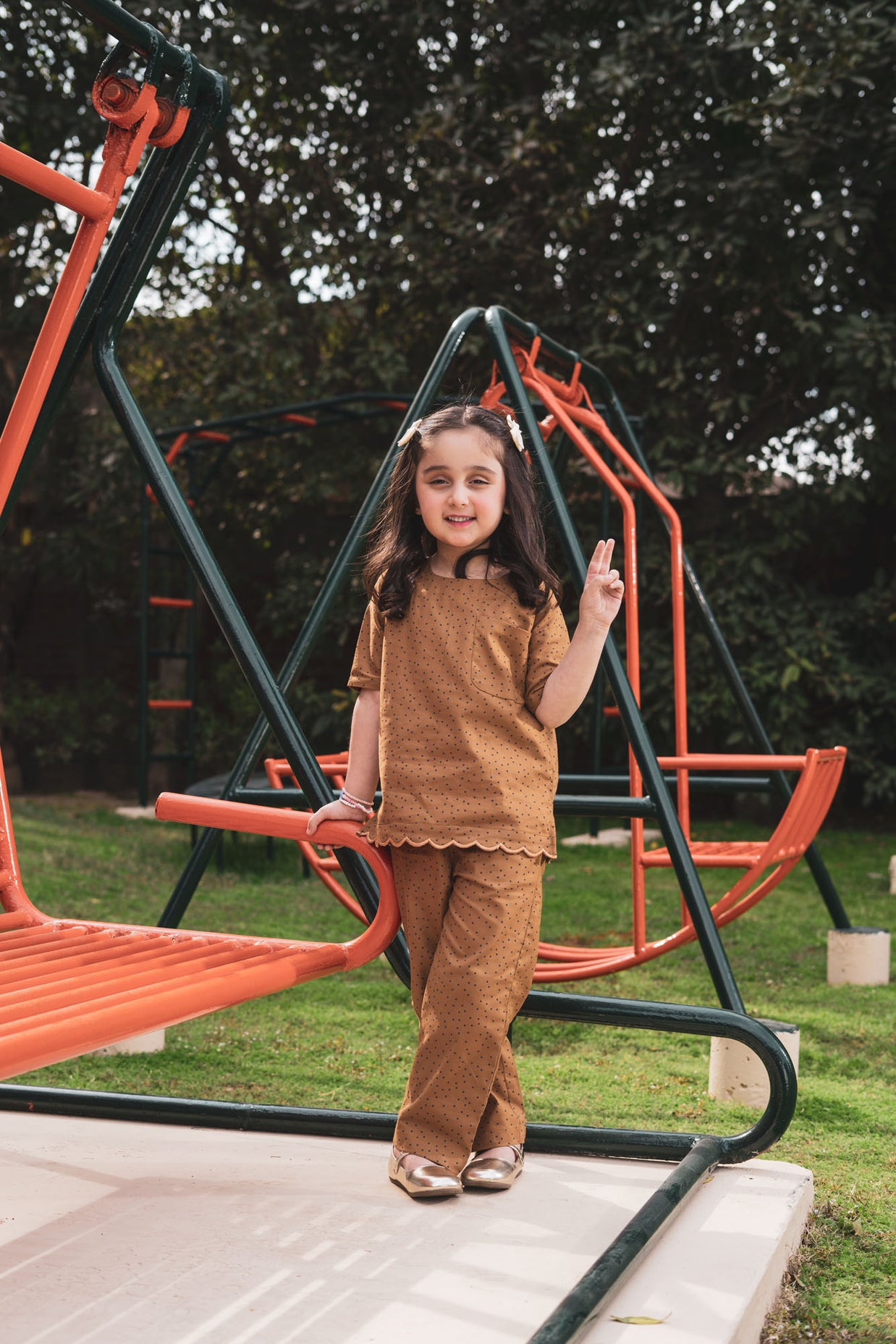 Polka Dot Co-Ord Set