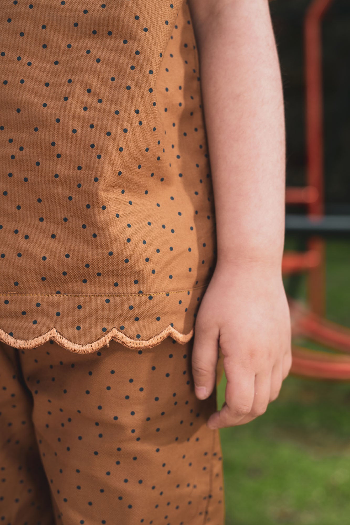 Polka Dot. Cotton Co-Ord Set