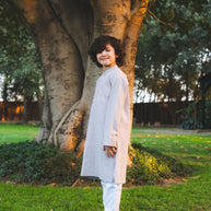 Embroidered Cotton Kurta