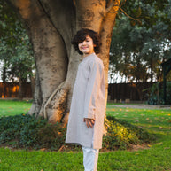Embroidered Cotton Kurta