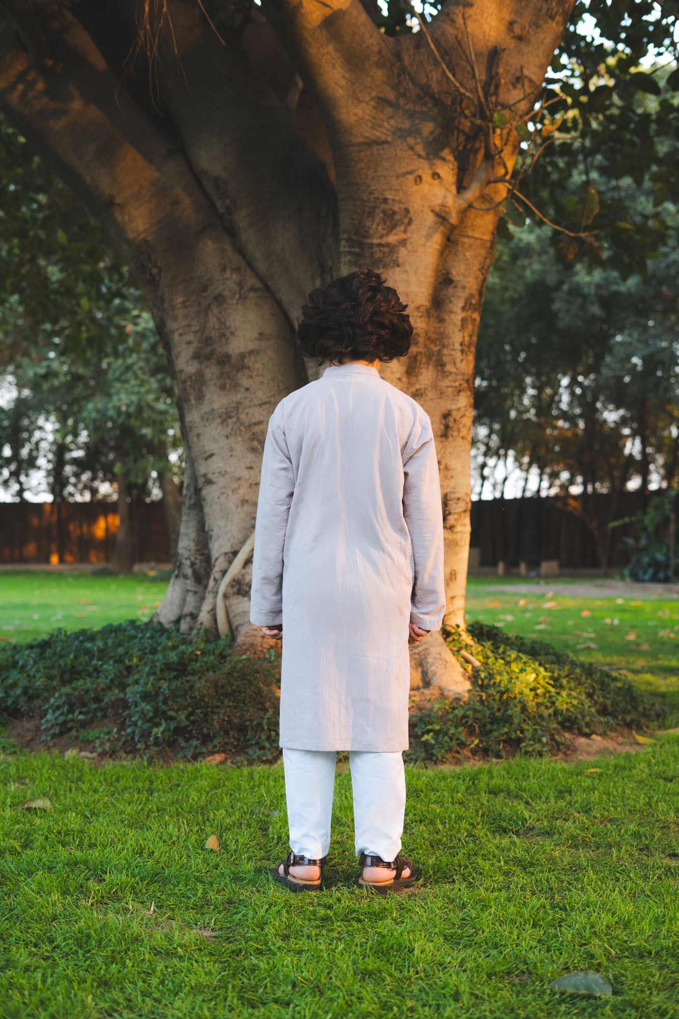 Embroidered Cotton Kurta