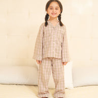 Plaid Cotton Night Suit