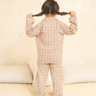 Plaid Cotton Night Suit