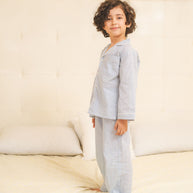 Striped Cotton Night Suit