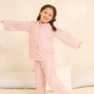 Striped Cotton Night Suit