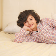 Plaid Cotton Night Suit